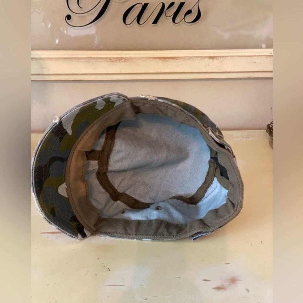 Denim Camouflage Hat - Picture 7 of 9
